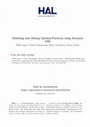 Research paper thumbnail of Modeling and Mining Optimal Patterns Using Dynamic CSP