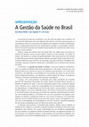 Research paper thumbnail of A gestão da saúde no Brasil