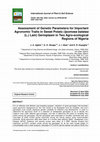 Research paper thumbnail of Assessment of Genetic Parameters for Important Agronomic Traits in Sweet Potato (Ipomoea batatas (L.) Lam) Germplasm in Two Agro-ecological Regions of Nigeria