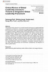 Research paper thumbnail of Critical Review of Global Leadership Literature: Toward an Integrative Global Leadership Framework