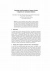 Research paper thumbnail of Ontologies and Reasoning to Capture Product Complexity in Automation Industry