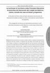 Research paper thumbnail of La lucha por el territorio como Principio Educativo en procesos de Educación del Campo de América Latina: estudio de caso en Brasil y Argentina