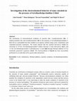 Research paper thumbnail of Investigation of the electrochemical behavior of some catechols in the presence of 4,6-dimethylpyrimidine-2-thiol