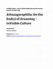 Research paper thumbnail of Athazagoraphilia: On the End(s) of Dreaming