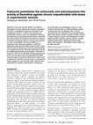 Research paper thumbnail of Celecoxib potentiates the antianxiety and anticompulsive-like activity of fluoxetine against chronic unpredictable mild stress in experimental animals