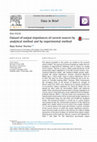 Research paper thumbnail of Data set of Output impedances of Current Sources by analytical method and by experimental method