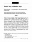 Research paper thumbnail of Opinions about judo athletes’ image