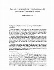 Research paper thumbnail of Las raíces pragmáticas y neo-kantianas del teorizar de Thorstein B. Veblen