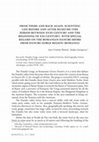 Research paper thumbnail of FROM THERE AND BACK AGAIN. SCIENTIFIC LIFE BEFORE AND AFTER MUSEUMS (THE PERIOD BETWEEN XVIII CENTURY AND THE BEGINNING OF XXI CENTURY). WITH SPECIAL REGARD ON THE ROMANIAN DANUBE SHORE FROM DANUBE GORGE REGION (ROMANIA