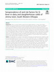 Research paper thumbnail of Sero-Prevalence Of And Risk Factors For Q–Fever In Dairy And Slaughterhouse Cattle Of Jimma Town, South Western Ethiopia