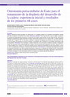 Research paper thumbnail of Osteotomía periacetabular de Ganz para el tratamiento de la displasia del desarrollo de la cadera: experiencia inicial y resultados de los primeros 44 casos