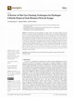 Research paper thumbnail of A Review of Hot Gas Cleaning Techniques for Hydrogen Chloride Removal from Biomass-Derived Syngas