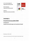 Research paper thumbnail of PARTNER 5 – Erwachsene 2020 – Primärbericht: Sexuelle Grenzverletzungen und sexualisierte Gewalt