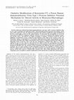 Research paper thumbnail of Immunodeficiency Virus Type 1 Protease Inhibitor: Potential Mechanism for Altered Activity in Monocytes/Macrophages