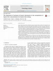 Research paper thumbnail of The importance of inclusion of kinetic information in the extrapolation of high-to-low concentrations for human limit setting