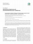 Research paper thumbnail of Subcutaneous Emphysema and Pneumomediastinum after Tonsillectomy