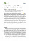 Research paper thumbnail of Taste Sensitivity is Associated with Food Consumption Behavior but not with Recalled Pleasantness