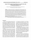 Research paper thumbnail of Impact of birth weight of Iranian Holstein calves on their future milk production and reproductive traits