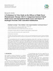 Research paper thumbnail of A Preliminary In Vitro Study on the Efficacy of High-Power Photodynamic Therapy (HLLT): Comparison between Pulsed Diode Lasers and Superpulsed Diode Lasers and Impact of Hydrogen Peroxide with Controlled Stabilization