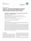 Research paper thumbnail of Poly(lactic-co-glycolic acid) Nanoparticles Loaded with Callistemon citrinus Phenolics Exhibited Anticancer Properties against Three Breast Cancer Cell Lines