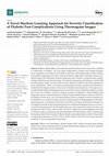 Research paper thumbnail of A Novel Machine Learning Approach for Severity Classification of Diabetic Foot Complications Using Thermogram Images