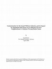 Research paper thumbnail of Contamination by the Israeli military industry and its impact on apartment sale prices in an adjacent Tel Aviv neighborhood: a hedonic pricing model study