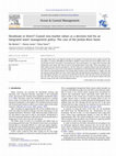 Research paper thumbnail of Desalinate or divert? Coastal non-market values as a decision tool for an integrated water management policy: The case of the Jordan River basin