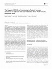 Research paper thumbnail of The Impact of PTSD on Functioning in Patients Seeking Treatment for Chronic Pain and Validation of the Posttraumatic Diagnostic Scale