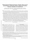 Research paper thumbnail of Fibrin-targeted magnetic resonance imaging allows in vivo quantification of thrombus fibrin content and identifies thrombi amenable for thrombolysis