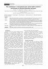 Research paper thumbnail of The commitment: A determinant basic mental skill in student’s performance in Physical Education and Sport