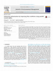 Research paper thumbnail of Enhancing sedimentation by improving flow conditions using parallel retrofit baffles