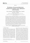 Research paper thumbnail of Evolution of neuroarchitecture, multi-level analyses and calibrative reductionism