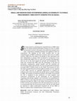 Research paper thumbnail of Small and medium sized enterprises (SMES) accessibility to public procurement: SMES entity perspective in Ghana