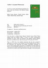 Research paper thumbnail of A review on various electrochemical techniques for heavy metal ions detection with different sensing platforms