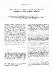 Research paper thumbnail of Effects of restrictive and self-selected feeding on preschool children's food intake and waste at snacktime