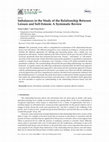 Research paper thumbnail of Imbalances in the Study of the Relationship between Leisure and Self-Esteem: A Systematic Review