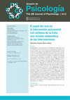 Research paper thumbnail of El papel del ocio en la intervención psicosocial con víctimas de la trata: una revisión sistemática