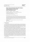 Research paper thumbnail of Maier-Saupe nematogenic fluid with isotropic Yukawa repulsion at a hard wall: Mean field approximation