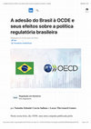 Research paper thumbnail of A adesão do Brasil à OCDE e seus efeitos sobre a política regulatória brasileira