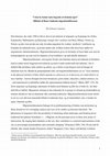 Research paper thumbnail of ”I den by kunne man begynde at drømme igen”:Billedet af Rom i italiensk migrationslitteratur