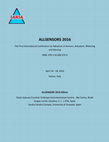 Research paper thumbnail of ALLSENSORS 2016 Proceedings