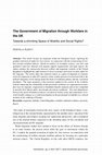 Research paper thumbnail of The Government of Migration through Workfare in the UK Towards a shrinking Space of Mobility and Social Rights ?