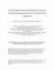 Research paper thumbnail of The Varied Impact of Greenways on Residential Property Values in a Metropolitan, Micropolitan, and Rural Area: The Case of the Catawba Regional Trail