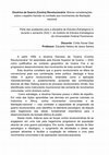 Research paper thumbnail of Doutrina da Guerra (Contra) Revolucionária: Breves considerações sobre o espelho francês no combate aos movimentos de libertação nacional.