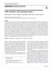 Research paper thumbnail of Couple and family therapists’ experiences with Telehealth during the COVID-19 pandemic: a phenomenological analysis