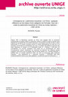 Research paper thumbnail of L'émergence du « patrimoine musulman » en Chine. Quelques réflexions sur les enjeux d'une catégorie non formulée. Suivi de « Listes du patrimoine musulman en Chine au niveau national » (1961-2019)