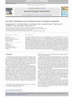 Research paper thumbnail of The effect of phosphate on the nuclease activity of vanadium compounds