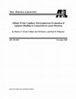 Research paper thumbnail of Affinity Probe Capillary Electrophoresis Evaluation of Aptamer Binding to Campylobacter jejuni Bacteria