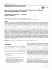 Research paper thumbnail of Can protectionism improve food security? Evidence from an imposed tariff on imported edible oil in Tanzania