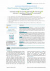 Research paper thumbnail of Clinical Presentations of Suspected and Confirmed COVID-19 Cases in Shahroud, Iran